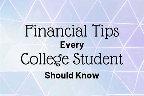 Financial Advice For College Graduates