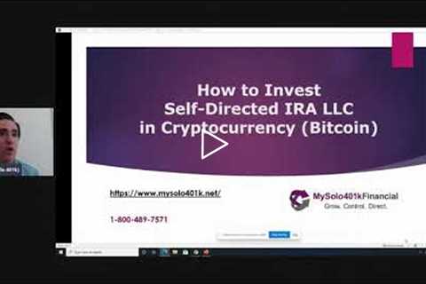 How to Invest Self-directed IRA LLC in Bitcoin Cryptocurrency (Gemini, Coinbase, Kraken)