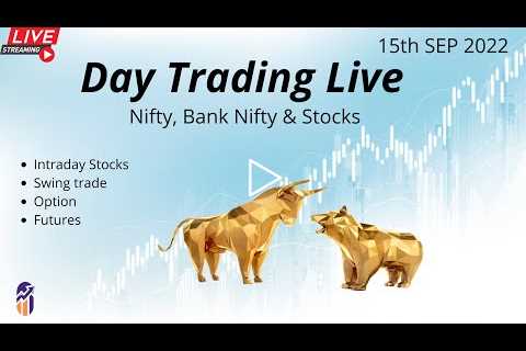 Intraday Live Trading : Nifty & Bank Nifty | Stock Market : 15th September