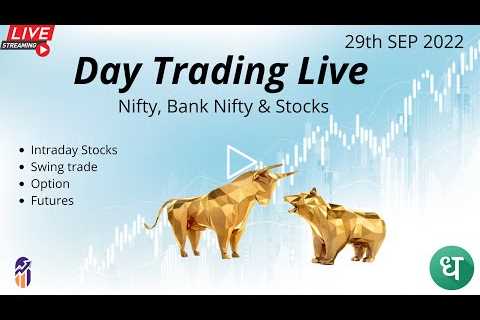 Intraday Live Trading : Nifty & Bank Nifty | Stock Market : 29th September