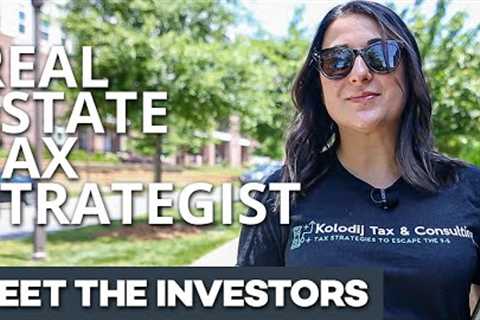 Meet This Real Estate Investor That Is Killing With Tax Strategies