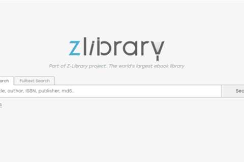 Zlibrary Banned? Try 10 New Zlibrary Alternative